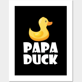 Papa Duck Posters and Art